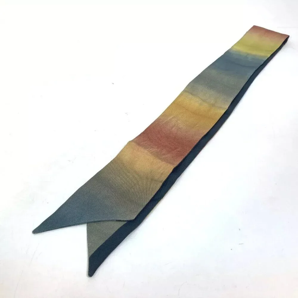 Dior Tie dye Logo Mitsua BandeauScarf Scarf silk Multicolore